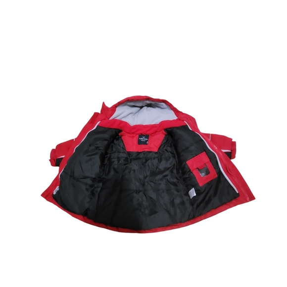 Faded Glory 3 in 1 System Boys Ski Snow Coat Red Size 12 Months - Picture 3 of 6